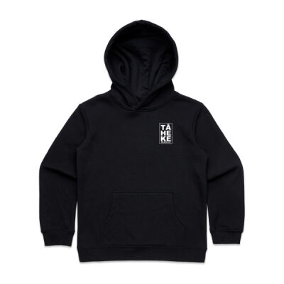 KIDS Hoody LOGO on Black Thumbnail